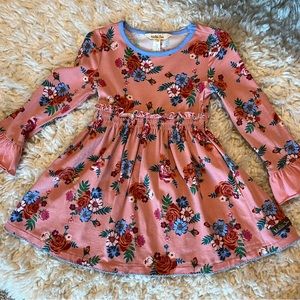 Size 2 Matilda Jane Pink Floral Dress